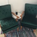 Asiakaskuva Murskattu sametti Mets�nvihre� - 145 cm