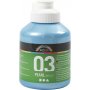 Koulumaali Akryyli - Metalli - vaaleansininen - metallinen - 500 ml