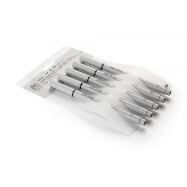 Winsor & Newton Fineliner setti - 5 kyn