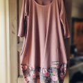 Asiakaskuva Pelkk� jersey-kangas - 54 Old Pink