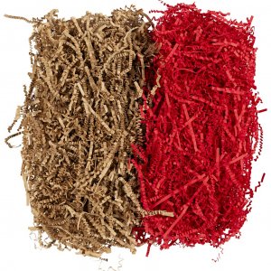 Paperiliuskat 25-30 cm x 3 mm Ruskea/Punainen 2 x 50 g