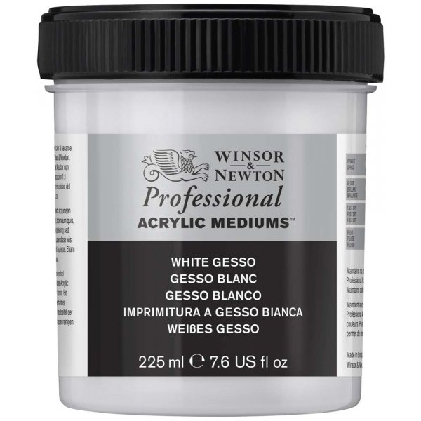 Akryyli Medium W&N Professional - Valkoinen Akryyli Gesso