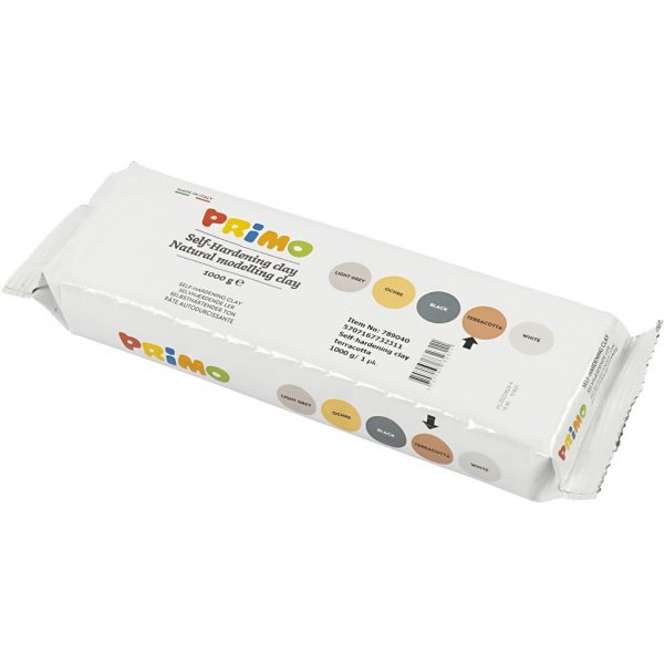 Itsekovettuva savi - terrakotta - 1000 g Itsekovettuva savi - terrakotta - 1000 g