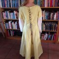 Asiakaskuva Safiiri - Hellinne - 100% pellava - V�rikoodi: 755 - limenkukka - 150 cm