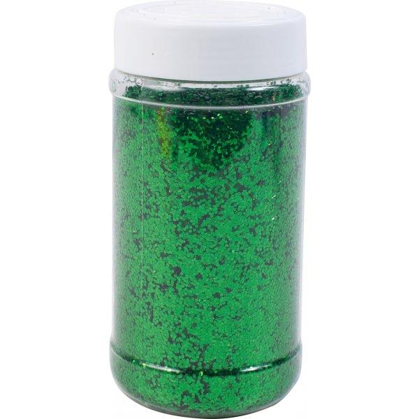 Glitter sprinkle karkea vihre