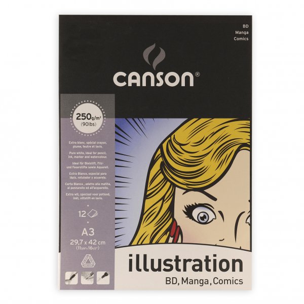 Canson Illustration Extra White 250g