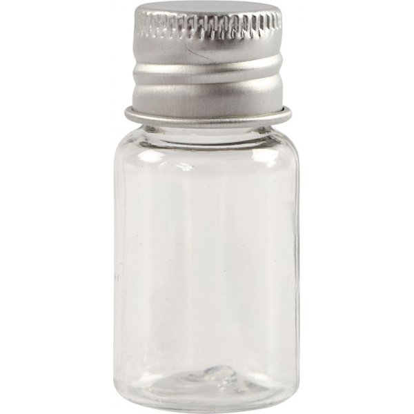 Muovipurkki kannella - 13 ml - 10 kpl