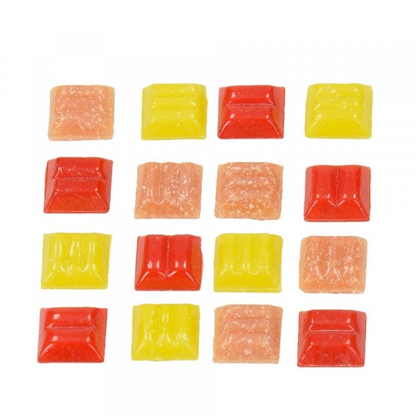 MosaixPro - lasimosaiikki 10 x 10 mm - punainen sekoitus 200 g ~ 302 kpl.