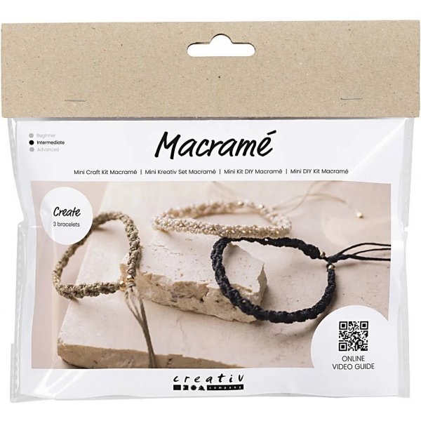 Mini DIY Kit Macrame, Rannekoru