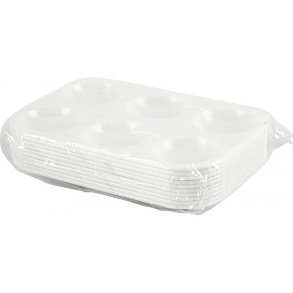 Paletti - valkoinen - 13 x 8,5 cm - 10 kpl