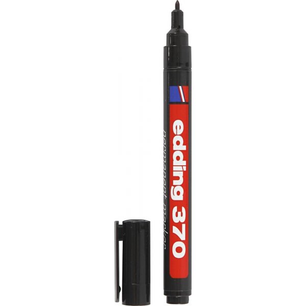 Edding 370 Marker kyn - musta