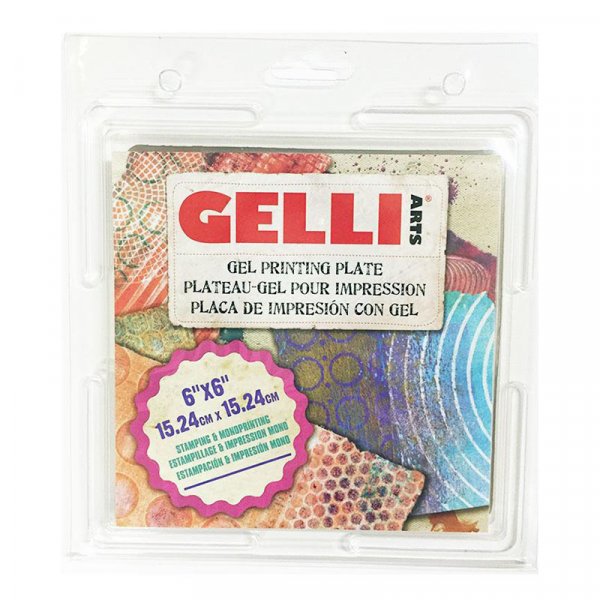 Painolevy - Gelli Arts - 15,4x15,4 cm
