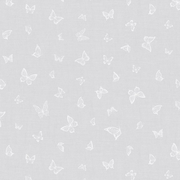 Suojapeite PVC Butterfly - harmaa