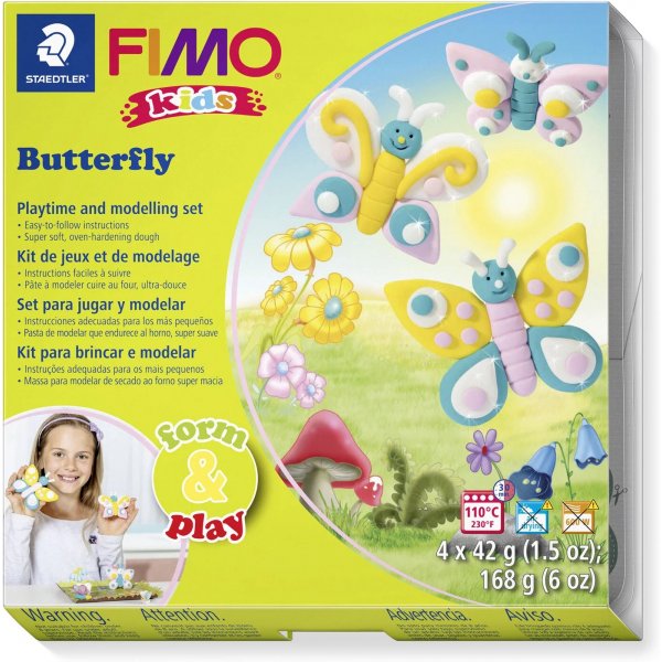 Mallisarja Fimo Kids Form&Play - Butterfly