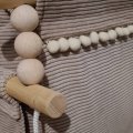 Asiakaskuva K�sittelem�tt�m�t puupallot 25 mm � 6 mm - 8 kpl. reikien kanssa