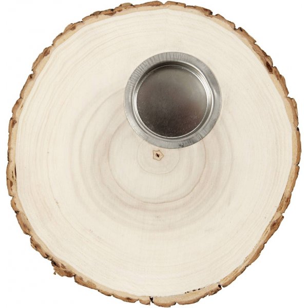 Lmpkynttilnjalka - puulevy