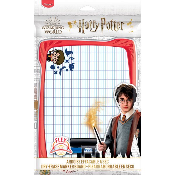 Harry Potter - Valkotaulu listarvikkeineen