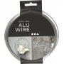 Alumiinilanka - 2 mm - hopea - 10 m