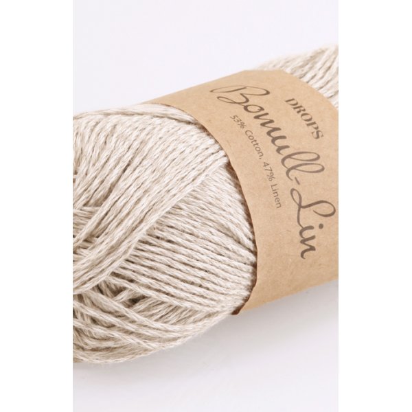 Drops Puuvilla-pellavalanka - 50g