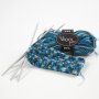Sukkalanka - sininen/turkoosi harmonia - 50 g