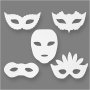 TeACH Me -teatterinaamarit - valkoinen - 16 kpl