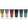 Koulumaali Akryyli - Metalli - vakiovrit - metalli - 6 x 20 ml