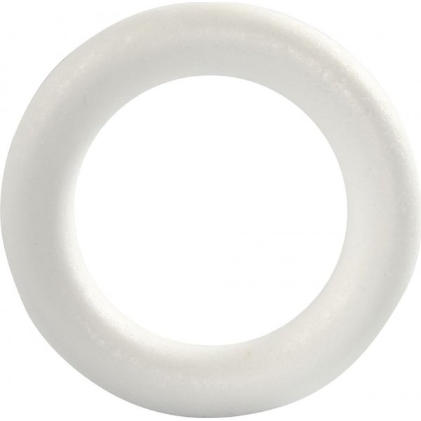 Sormus - valkoinen - 17 cm