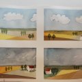 Asiakaskuva Fabriano akvarellilohko 300 g hienorakeinen - 230 x 305 mm