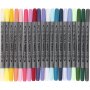 Tekstiilimerkit - tydentvt vrit - 20 kpl