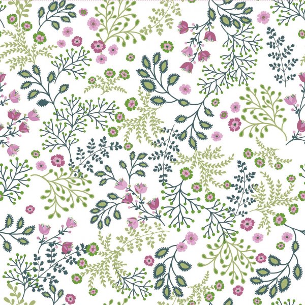 Vaha kangas PVC Flora