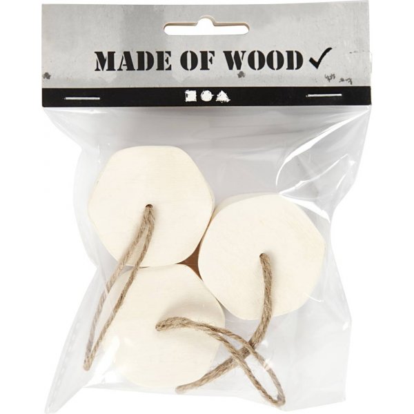 Laatikko - kuusikulmio - 3 kpl