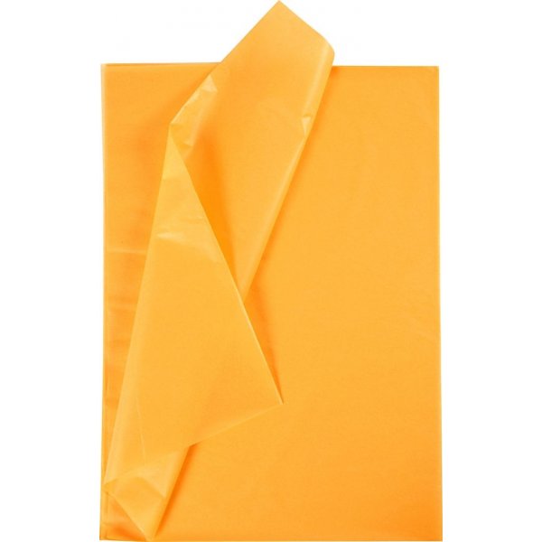 Pehmopaperi - keltainen - 50 x 70 cm - 14 g -10 arkkia