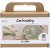 Mini DIY Kit -kirjonta - p�lynvihre� - kirjontarengas