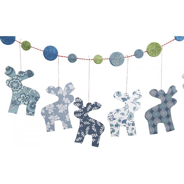 Designpaperi - sekavrej - 6 erilaista lohkoa - 6 x 50 arkkia