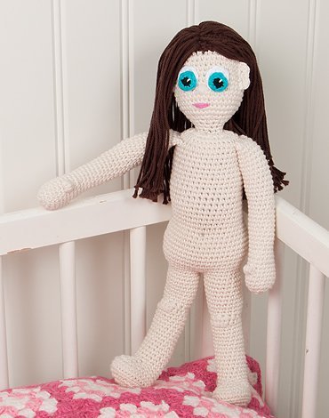 Virkattu kuvio - Virkattu nukke