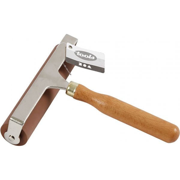 Kumirulla/linoleumirulla - 14,7 cm Kumirulla/linoleumirulla - 14,7 cm