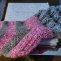 Asiakaskuva Sox 50g - Vaaleanpunainen/tummanpunainen/valkaisematon (10)
