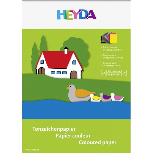 Lohko vrillist paperia A4 130g - 20 sivua