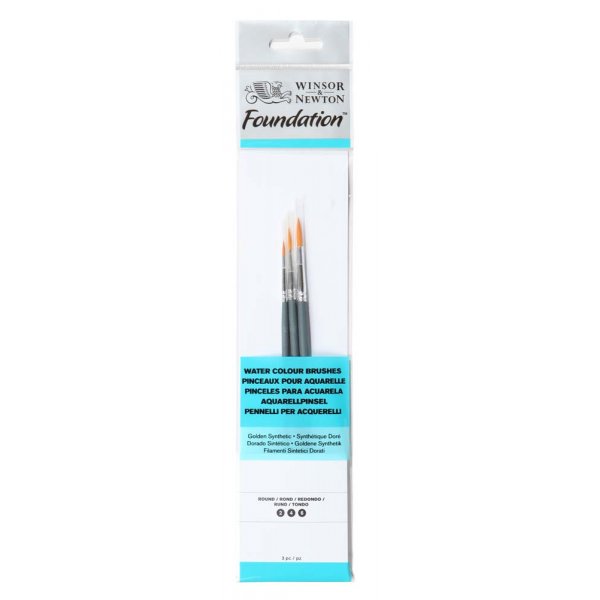 Synteettinen sivellinsarja W&N Foundation Watercolour - No. 10