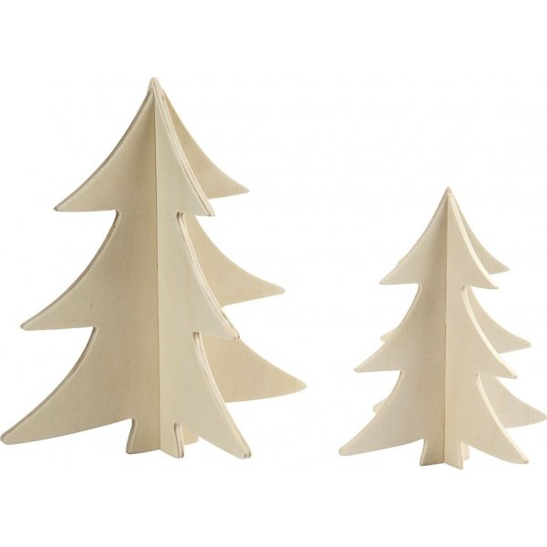 3D joulukuuset - 2 kpl