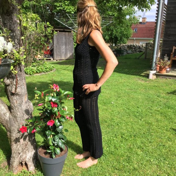 Virkattu kuvio - Virkattu housupuku