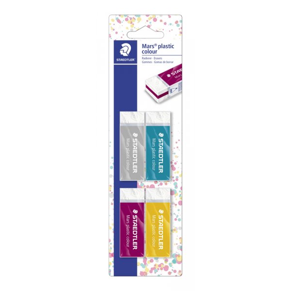 Eraser Mars Plastic Sandwich - 4 kpl