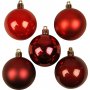 Joulukuusipallot - punainen harmonia - 6 cm - 20 kpl
