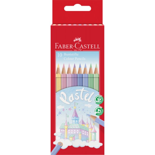 Vrikynsarja - Faber-Castell - Pastelli kuusikulmainen