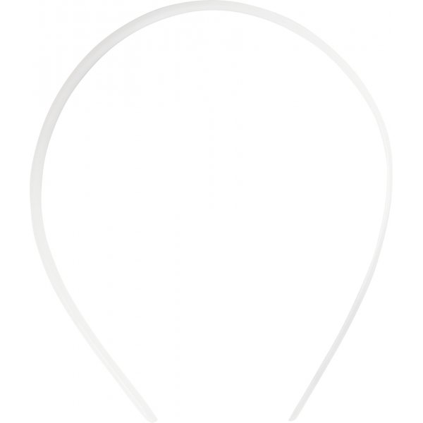 Diadem - 13 mm - valkoinen - 5 kpl