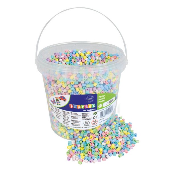 Pipe helmi Pastelli sekoitus - 10000 kpl