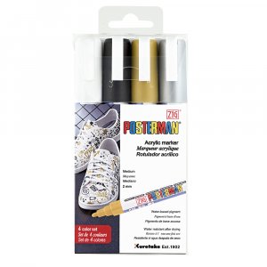 Merkint�kyn� ZIG Posterman PMA-30 2mm 4 kpl