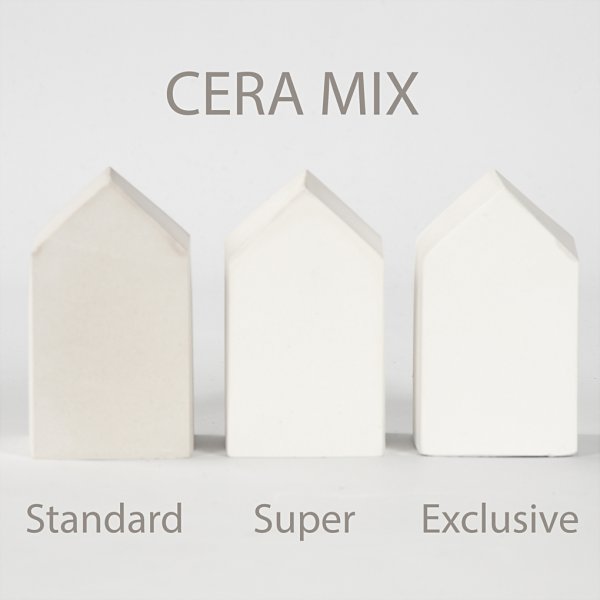 Cera-Mix Standard mallinnuskipsi - vaaleanharmaa
