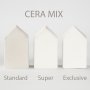 Cera-Mix Standard mallinnuskipsi - vaaleanharmaa