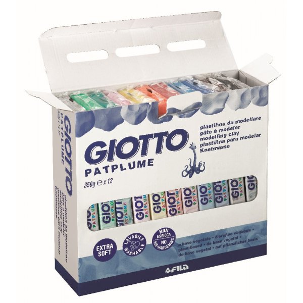 Muovailutaikina Giotto Patplume - 12x350g